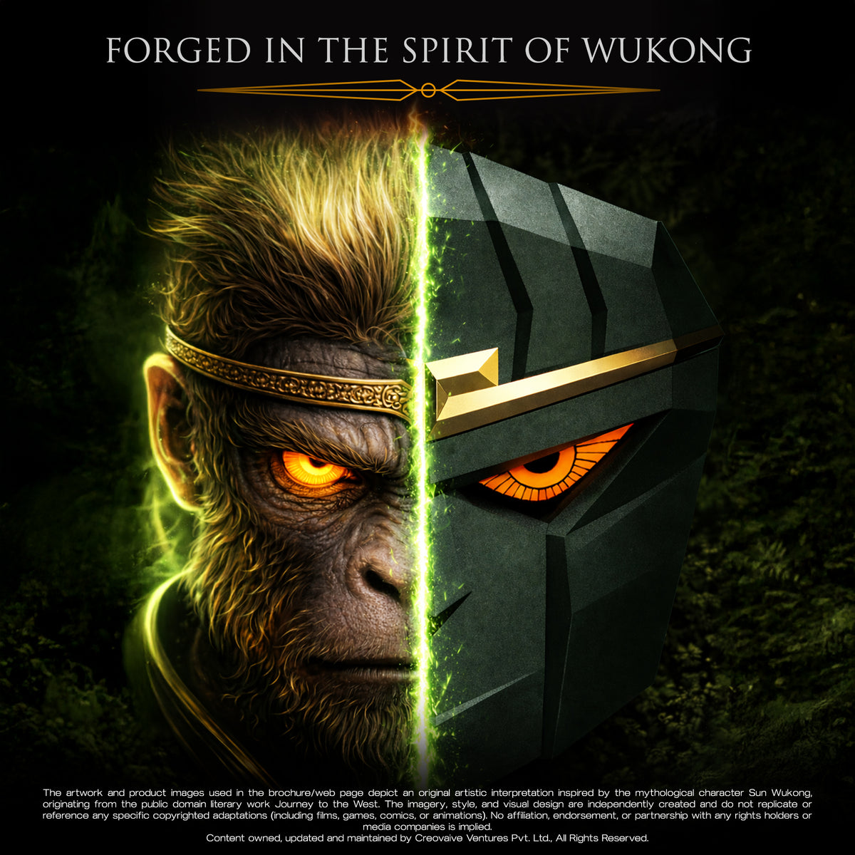 Wukong Rig TRIGGR Wukong Gaming TWS with up to 35dB ANC, 4-mic AI ENC, Dual Pairi