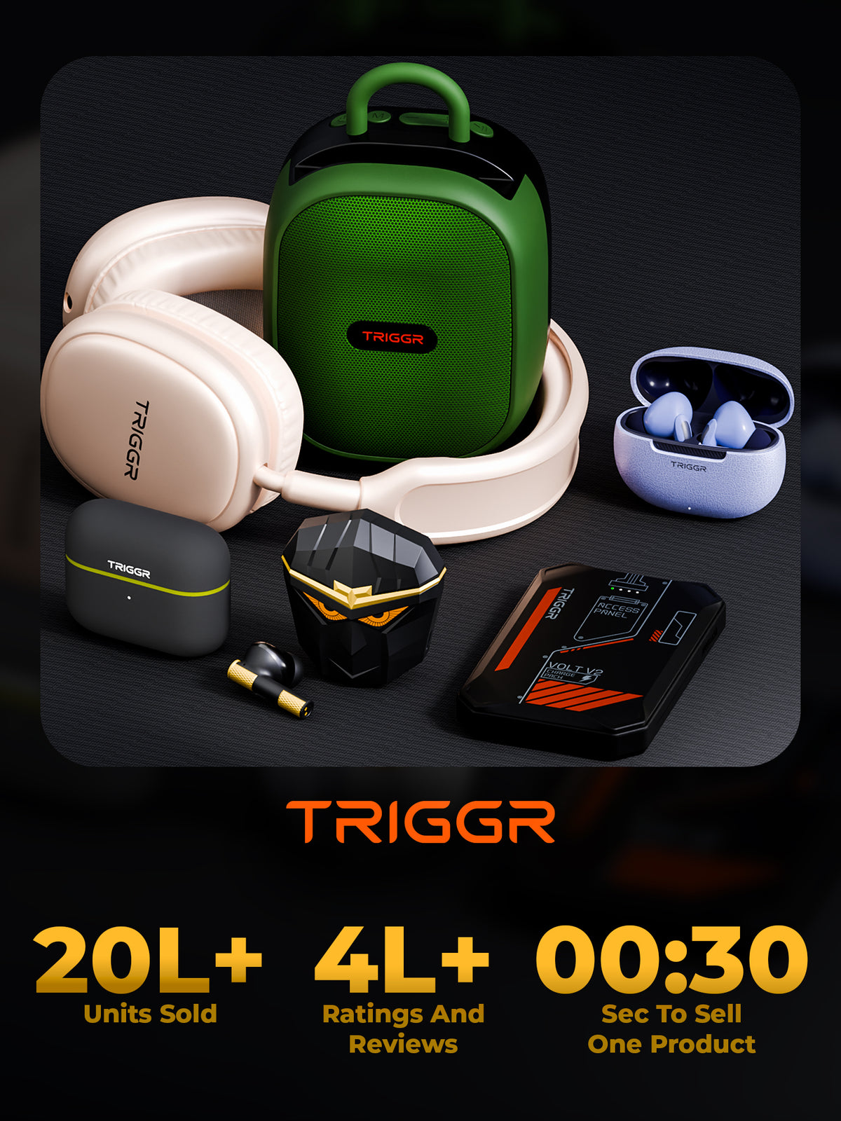 TRIGGR Punkheadz Z5 with 50H 47