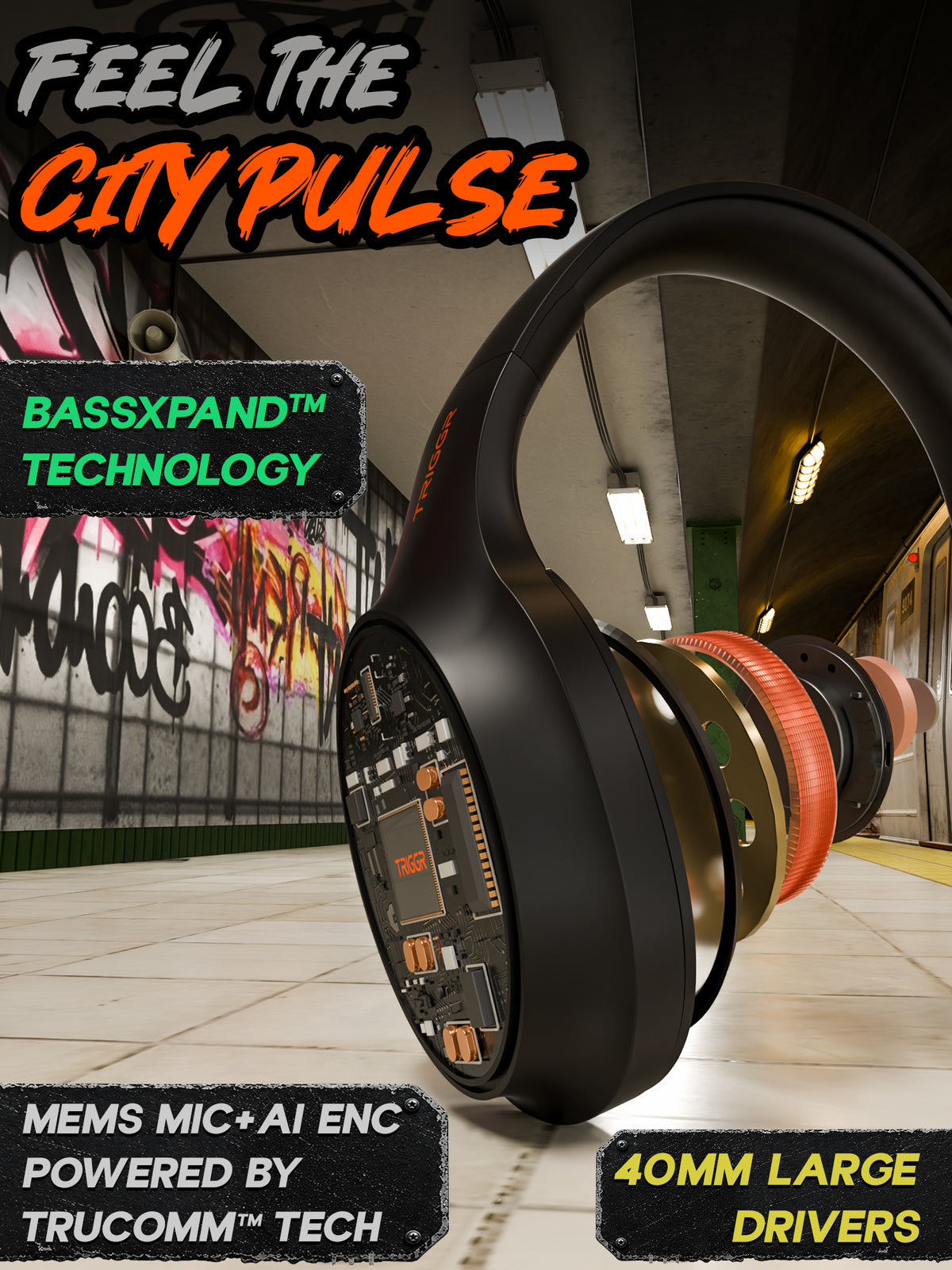 TRIGGR Punkheadz Z5 with 50H 9