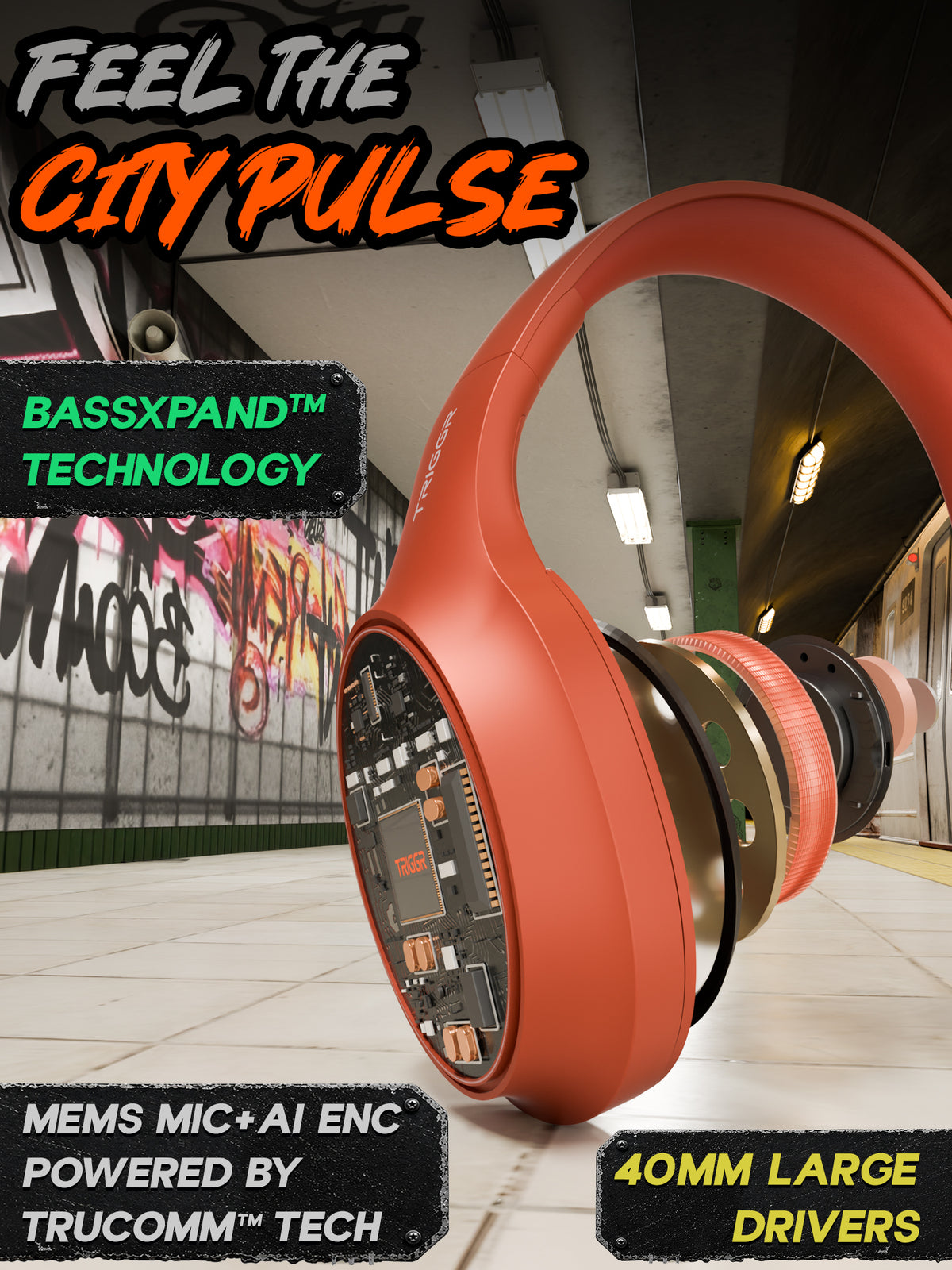 TRIGGR Punkheadz Z5 with 50H 32