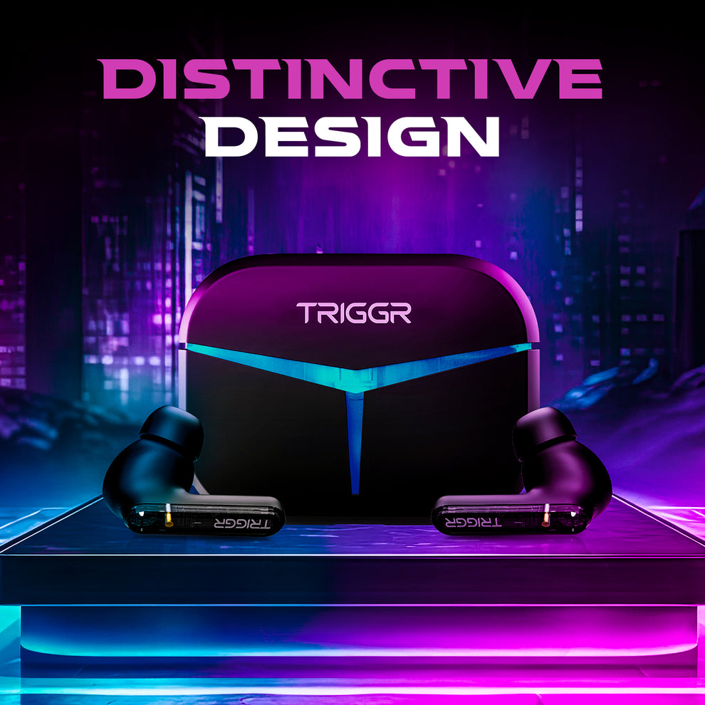 TRIGGR Kraken X3 with RGB Lights, 40ms Latency, Quad ENC, Rapid Pair,